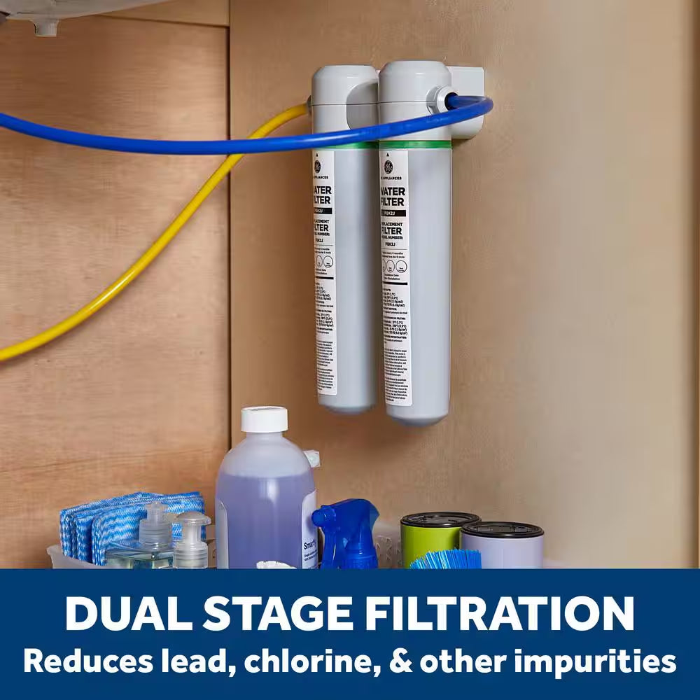 Under Sink Dual Sta Water Filtration System with Faucet