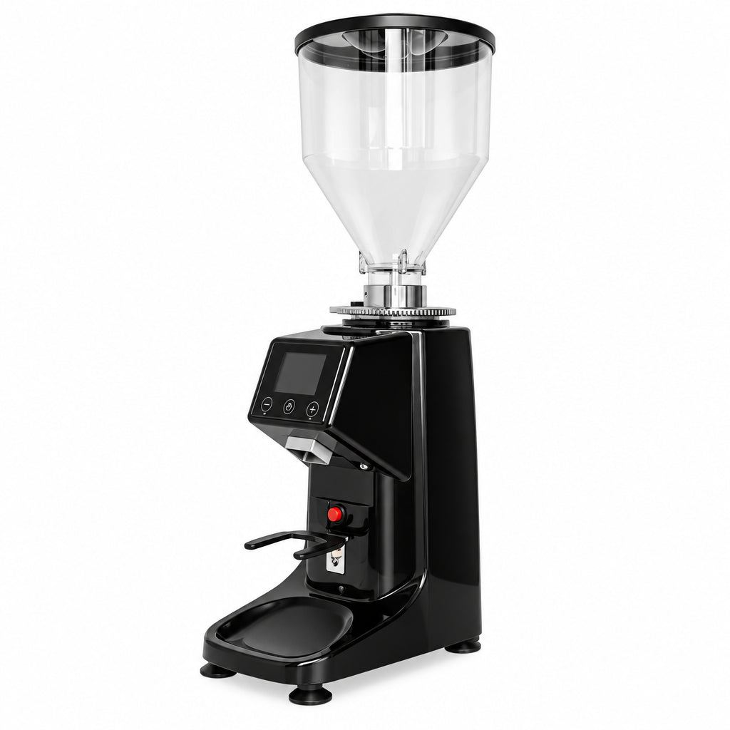Electric Coffee Grinder 200W Espresso Coffee Grinder Flat Whetstone Coffee Miller Touch Panel Bean Crush Maker 750G