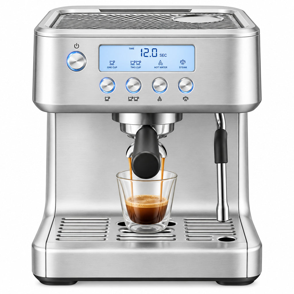 Ultra Espresso Machine, Barista Espresso Maker with Steam Wand