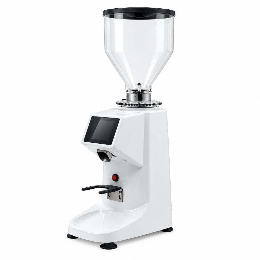 Electric Coffee Grinder 200W Espresso Coffee Grinder Flat Whetstone Coffee Miller Touch Panel Bean Crush Maker 750G