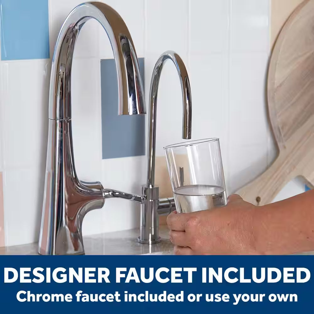 Under Sink Dual Sta Water Filtration System with Faucet