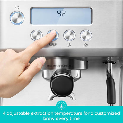 Ultra Espresso Machine, Barista Espresso Maker with Steam Wand